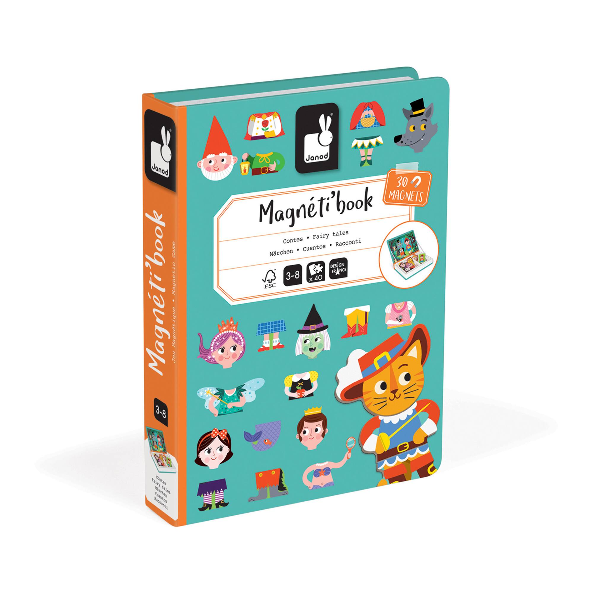 Janod® Fairy Tales Magneti'book Kit
